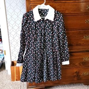 Modcloth rose button down dress
